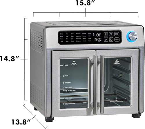 Emeril Lagasse French Door Air Fryer Oven 26QT gallery image 4