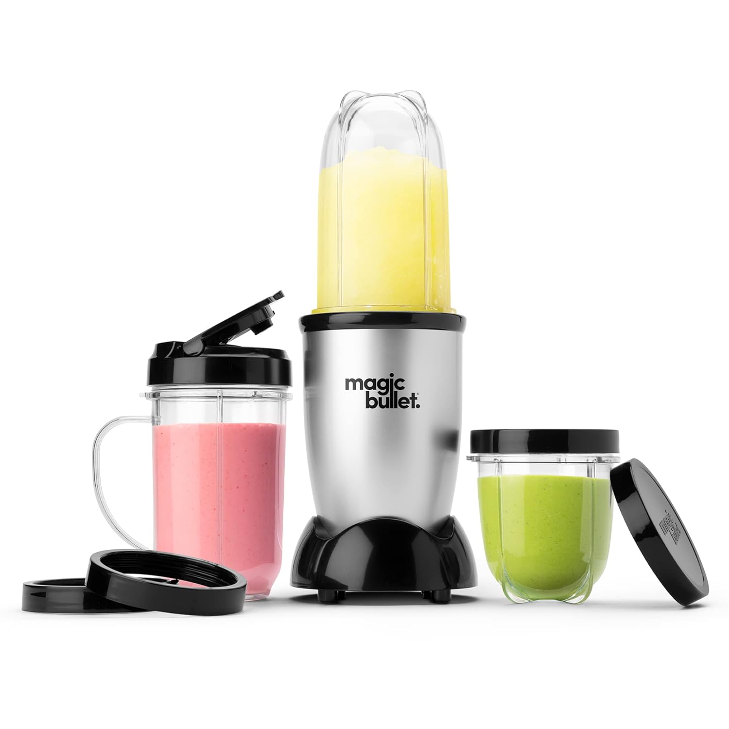 Magic Bullet Blender Small, Silver, main image