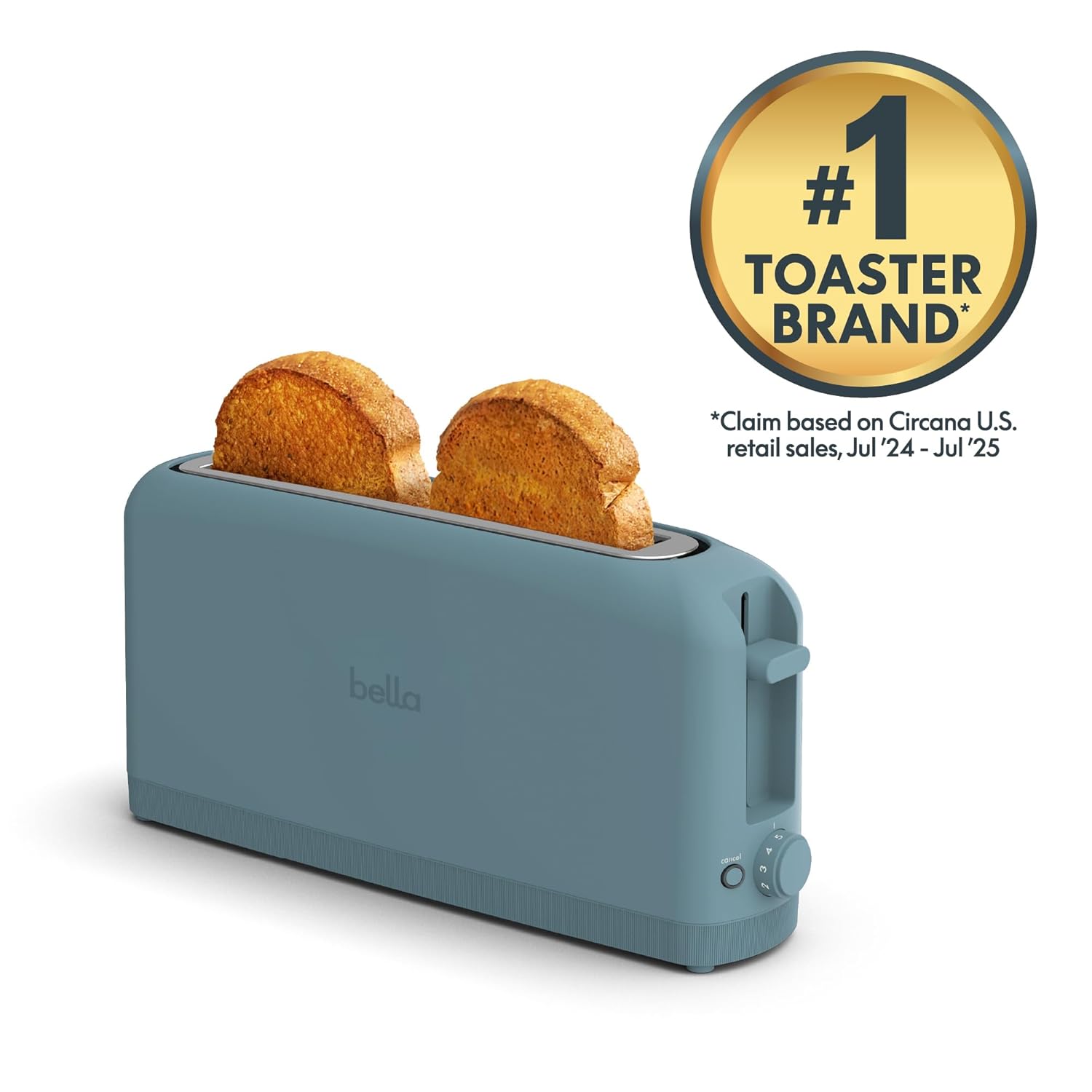 Bella 2 Slice Slim Toaster Kitchenware, 6 gallery image 3