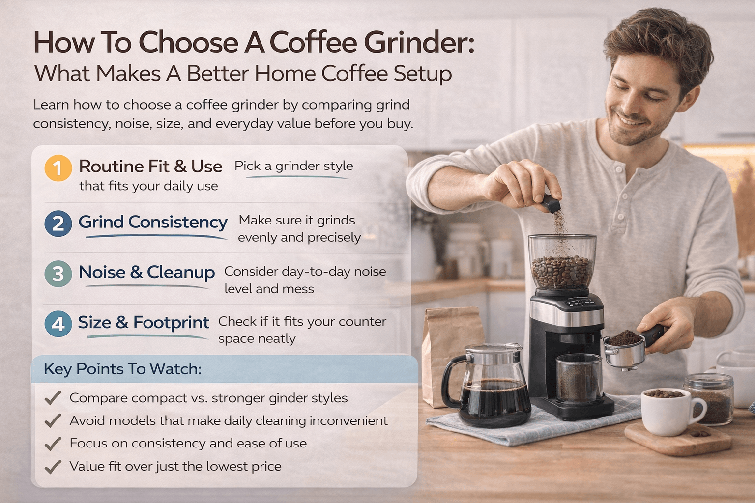 How To Choose A Coffee Grinder: What Makes A Better Home Coffee Setup