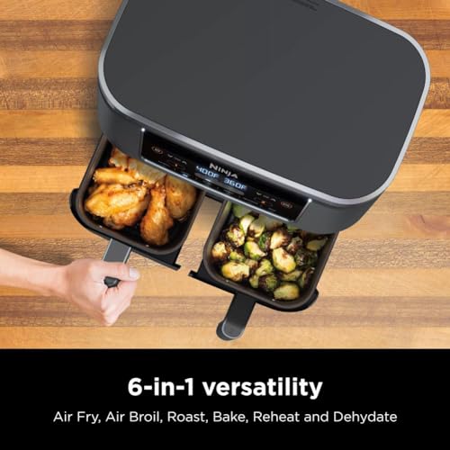 Ninja Foodi DualZone Air Fryer 8-Qt thumbnail 4