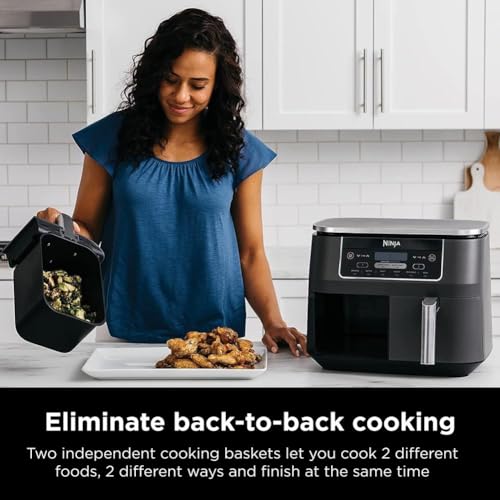 Ninja Foodi DualZone Air Fryer 8-Qt thumbnail 3